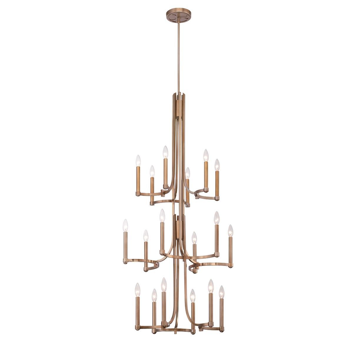 Shown in Satin Gold finish 